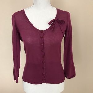 Anthropologie Moth Cardigan